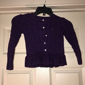 Eggplant Purple Ralph Lauren Sweater